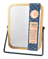 Treffina Bamboe Make-up spiegel 3x Vergroot 1ST Treffina Bamboe Make-up spiegel 3x Vergroot 1ST