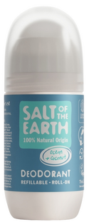 Salt Of The Earth Ocean + Coconut Deodorant Refillable Roll-On 75ML Salt Of The Earth Ocean + Coconut Deodorant Refillable Roll-On 75ML