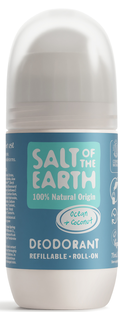 Salt Of The Earth Ocean + Coconut Deodorant Refillable Roll-On 75ML Salt Of The Earth Ocean + Coconut Deodorant Refillable Roll-On 75ML