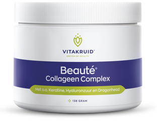 Vitakruid Beauté® Collageen complex Keratine Hyaluronzuur 136GR Vitakruid Beauté® Collageen complex Keratine Hyaluronzuur 136GR