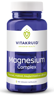 Vitakruid Magnesium Complex Tauraat Malaat Bisglycinaat 90VCP Vitakruid Magnesium Complex Tauraat Malaat Bisglycinaat 90VCP