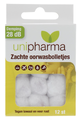 Unipharma Zachte Oorwasbolletjes 12ST Unipharma Zachte Oorwasbolletjes 12ST
