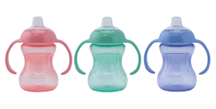 Nuby Mini easy grip drinkbeker met handvaten 1ST Nuby Mini easy grip drinkbeker met handvaten 1ST