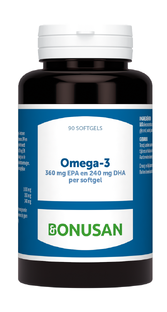 Bonusan Omega-3 360mg EPA 240mg DHA Softgels 90SG Bonusan Omega-3 360mg EPA 240mg DHA Softgels 90SG