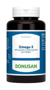 Bonusan Omega-3 360mg EPA 240mg DHA Softgels 180SG Bonusan Omega-3 360mg EPA 240mg DHA Softgels 180SG