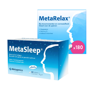 Metagenics Metasleep & MetaRelax Tabletten Combi 2ST Metagenics Metasleep & MetaRelax Tabletten Combi 2ST