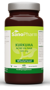 Sanopharm WholeFood Kurkuma Capsules 60CP Sanopharm WholeFood Kurkuma Capsules 60CP