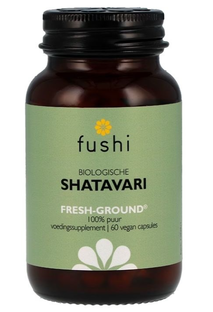 Fushi Biologische Shatavari Capsules 60VCP Fushi Biologische Shatavari Capsules 60VCP