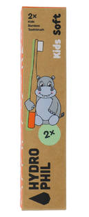 Hydrophil Bamboo Kids Toothbrush Soft 2ST Hydrophil Bamboo Kids Toothbrush Soft 2ST
