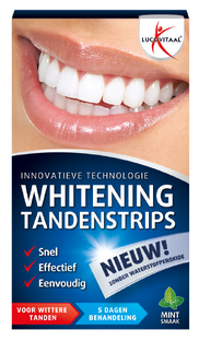 Lucovitaal Whitening Tandenstrips 5ST Lucovitaal Whitening Tandenstrips 5ST