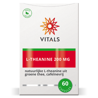 Vitals L-Theanine 200mg Capsules 60CP Vitals L-Theanine 200mg Capsules 60CP