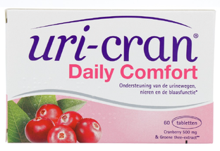 Uri-Cran U Cran Comfort Cranberry 500mg Tabletten 60TB Uri-Cran U Cran Comfort Cranberry 500mg Tabletten 60TB