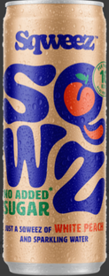 SQWZ Sqweez White Peach No Added Sugar 250ML SQWZ Sqweez White Peach No Added Sugar 250ML