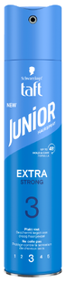 Schwarzkopf Taft Junior Hairspray Extra Strong 48h 250ML Schwarzkopf Taft Junior Hairspray Extra Strong 48h 250ML