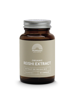 Mattisson HealthStyle Biologisch Reishi Extract Capsules 60CP Mattisson HealthStyle Biologisch Reishi Extract Capsules 60CP