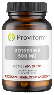 Proviform Berberine 500mg Capsules 60VCP Proviform Berberine 500mg Capsules 60VCP