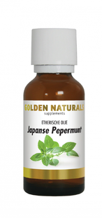 Golden Naturals Japanse Pepermuntolie 30ML  Golden Naturals Japanse Pepermuntolie 30ML
