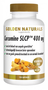 Golden Naturals Curcumine SLCP 400mg Capsules 120VCP Golden Naturals Curcumine SLCP 400mg Capsules 120VCP
