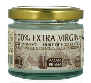 Aman Prana Kokosnootolie Biologisch 100ML Aman Prana Kokosnootolie Biologisch 100ML