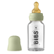 BIBS Glazen Babyfles Complete Set Sage 110 ml 1ST Fles plus dop