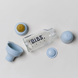 BIBS Glazen Babyfles Complete Set Sage 110 ml 1ST Sfeerfoto