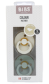 BIBS Fopspeen 6+ Maanden Anatomic Ivory/Sage 2ST BIBS Fopspeen 6+ Maanden Anatomic Ivory/Sage 2ST