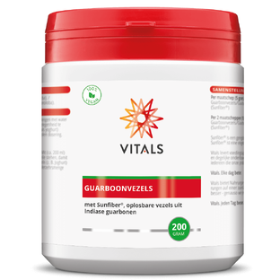Vitals Guarboonvezels 200GR Vitals Guarboonvezels 200GR