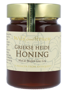 Wild About Honey Griekse Heide Honing 480GR Wild About Honey Griekse Heide Honing 480GR
