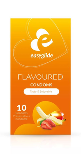 Eros Easyglide Condoom Met Smaakjes 10ST Eros Easyglide Condoom Met Smaakjes 10ST