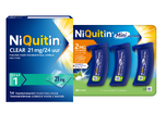 Niquitin Minizuigtabletten Mint 2.0mg + Clear Pleisters 21mg Stap 1 Combi 2ST Niquitin Minizuigtabletten Mint 2.0mg + Clear Pleisters 21mg Stap 1 Combi 2ST