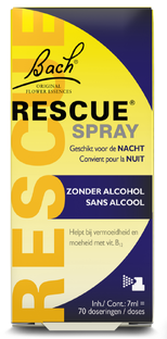 Bach Rescue Nacht Spray Zonder Alcohol 7ML Bach Rescue Nacht Spray Zonder Alcohol 7ML