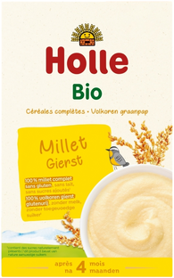 Holle Volkoren Graanpap Gierst Bio 250GR Holle Volkoren Graanpap Gierst Bio 250GR