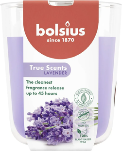 Bolsius True Scents Lavender Geurkaars 1ST Bolsius True Scents Lavender Geurkaars 1ST