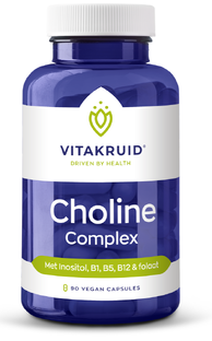 Vitakruid Choline Complex met Inositol, B1, B5, B12 & Folaat 90VCP Vitakruid Choline Complex met Inositol, B1, B5, B12 & Folaat 90VCP