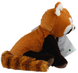 Warmies Warmteknuffel Rode Panda 1ST Zijkant warmteknuffel Warmies Warmteknuffel Rode Panda 1ST Zijkant warmteknuffel