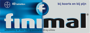 Finimal Paracetamol 500mg/Coffeine 50mg 40TB Finimal Paracetamol 500mg/Coffeine 50mg 40TB