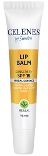 Celenes by Sweden Lip Balm Sunscreen SPF15 Herbal Defense 10ML Celenes by Sweden Lip Balm Sunscreen SPF15 Herbal Defense 10ML