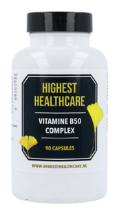 Highest Healthcare Vitamine B50 Complex Capsules 90CP Highest Healthcare Vitamine B50 Complex Capsules 90CP