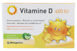 Metagenics Vitamine D 400IU Limoen Kauwtabletten 168TB Metagenics Vitamine D 400IU Limoen Kauwtabletten 168TB