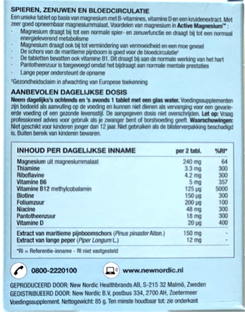 New Nordic Magic Magnesium Malate 800mg 60tabs - View #2