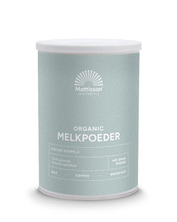Mattisson HealthStyle Melkpoeder Mager 450GR Mattisson HealthStyle Melkpoeder Mager 450GR