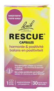 Bach Rescue Balans en Posiviteit Capsules 30CP Bach Rescue Balans en Posiviteit Capsules 30CP
