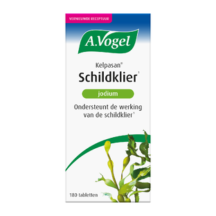 A.Vogel Kelpasan Schildklier Jodium Tabletten 180TB A.Vogel Kelpasan Schildklier Jodium Tabletten 180TB
