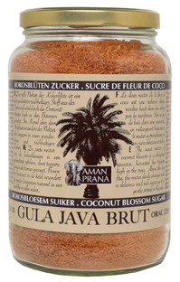 Aman Prana Gula Java Brut Kokosbloesem Suiker 1KG Aman Prana Gula Java Brut Kokosbloesem Suiker 1KG