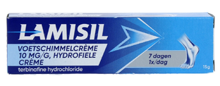 Lamisil Voetschimmelcrème 15GR Lamisil Voetschimmelcrème 15GR