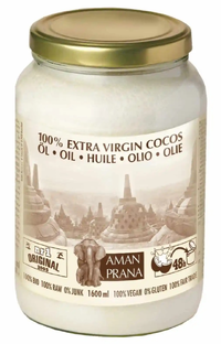 Aman Prana Kokosnoot Olie 1600ML Aman Prana Kokosnoot Olie 1600ML