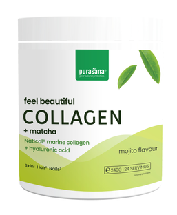 De Online Drogist Purasana Collagen Matcha 240GR aanbieding
