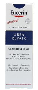 Eucerin UreaRepair Gezichtscrème 5% Urea 50ML Eucerin UreaRepair Gezichtscrème 5% Urea 50ML