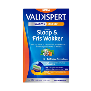 Valdispert Slaap & Fris Wakker Tabletten 24TB Valdispert Slaap & Fris Wakker Tabletten 24TB