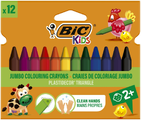 Bic Kids Kleurwaskrijtjes Jumbo 12ST Bic Kids Kleurwaskrijtjes Jumbo 12ST